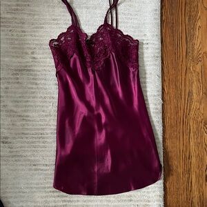 Burgundy Mini Dress